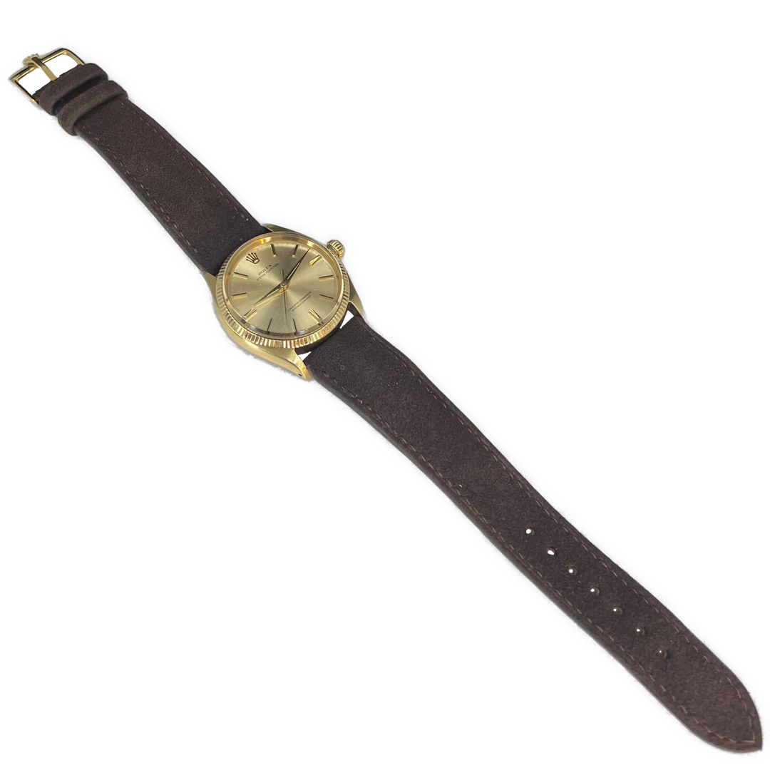 Rolex Oyster Perpetual 34 1963 14K Gold
