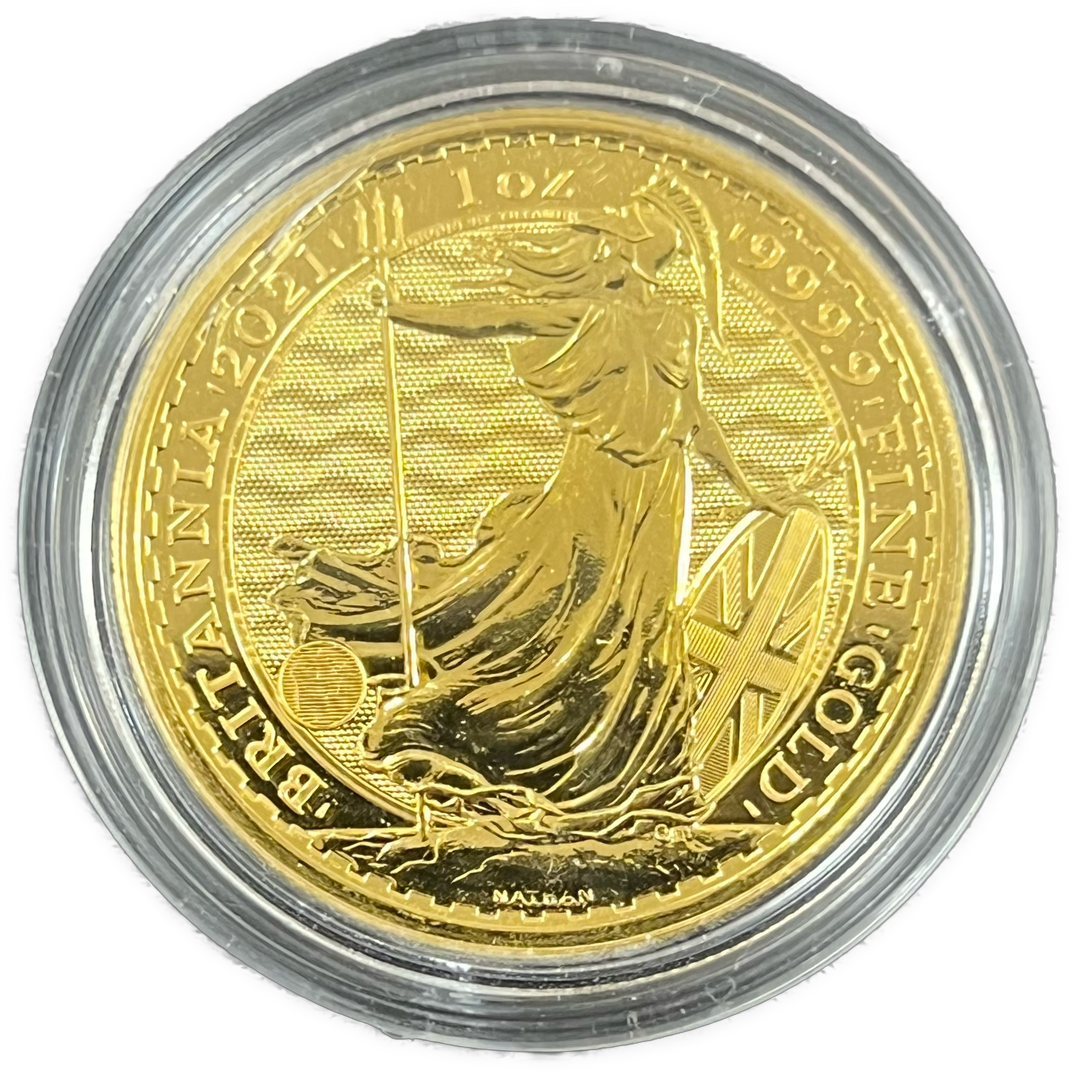 1oz .999Au 2021 Britannia