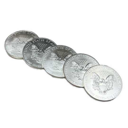 5oz .999Ag Eagle Diverse årstall
