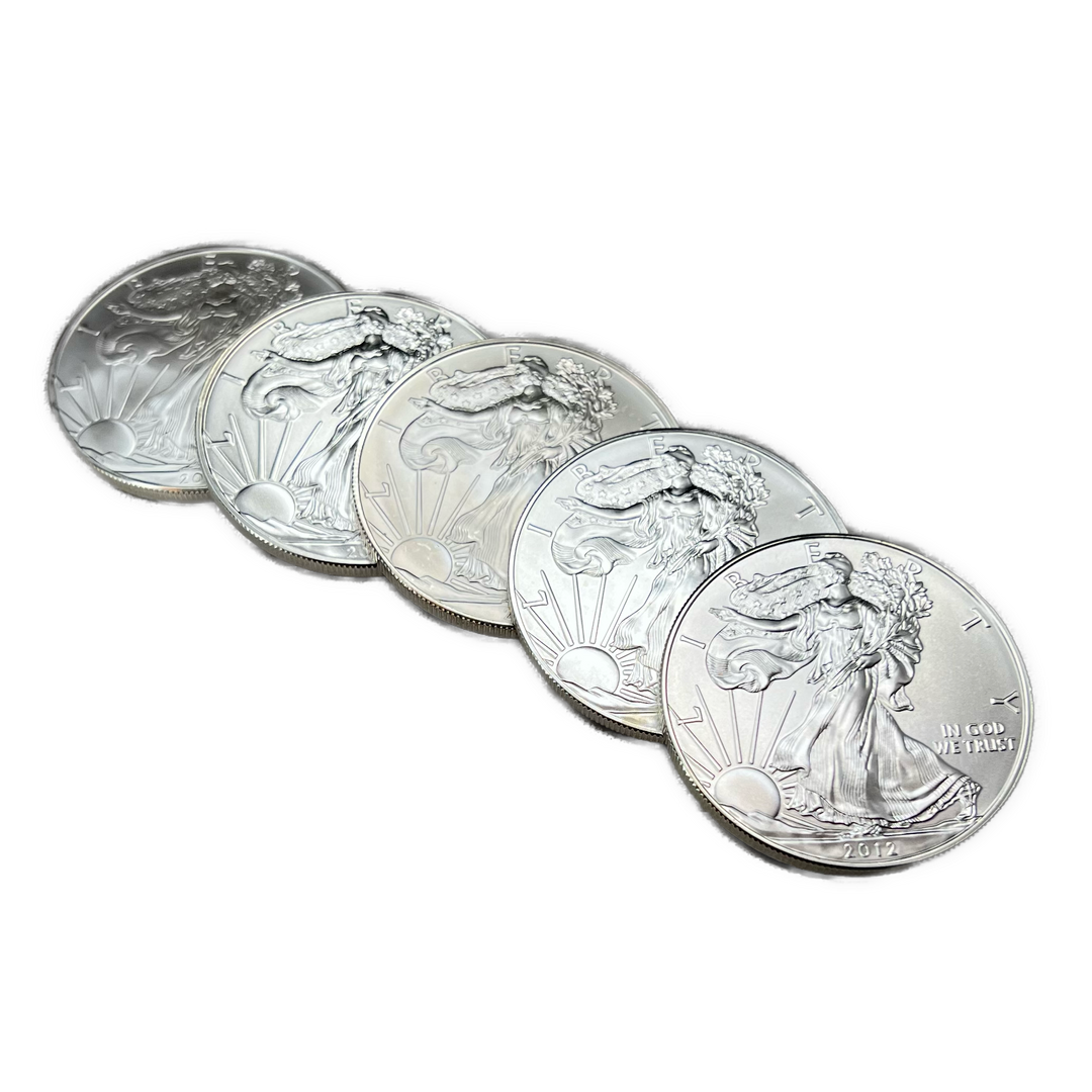 5oz .999Ag Eagle Diverse årstall