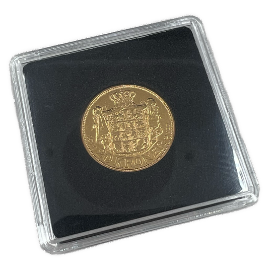 8.96g .900Au (SPOT) 20KR 1911 Danmark