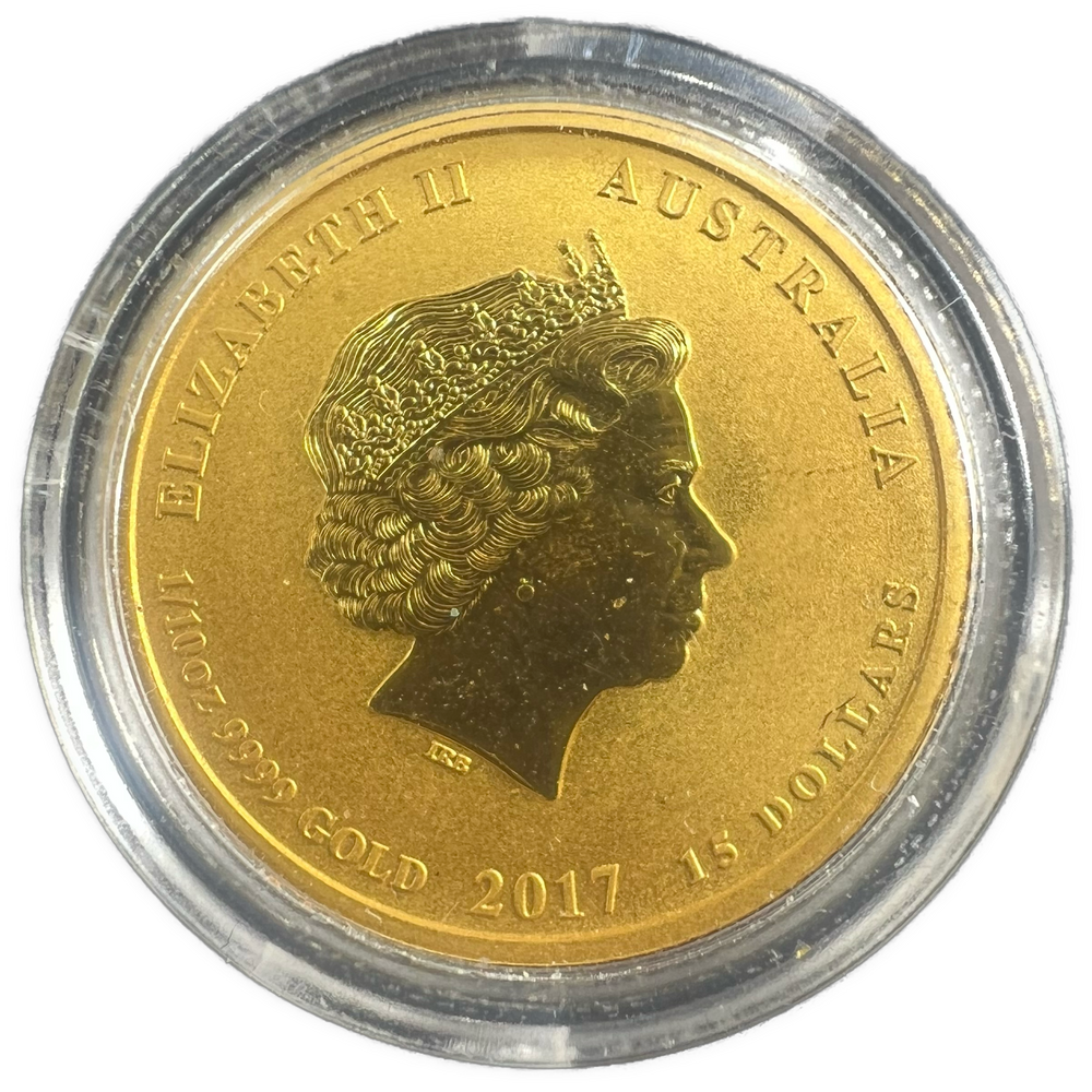 1/10oz .999Au 2017 «Year of the Rooster» Australia