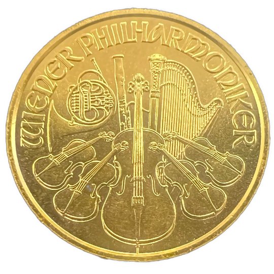 1/10oz .999Au 2019 Philharmoniker