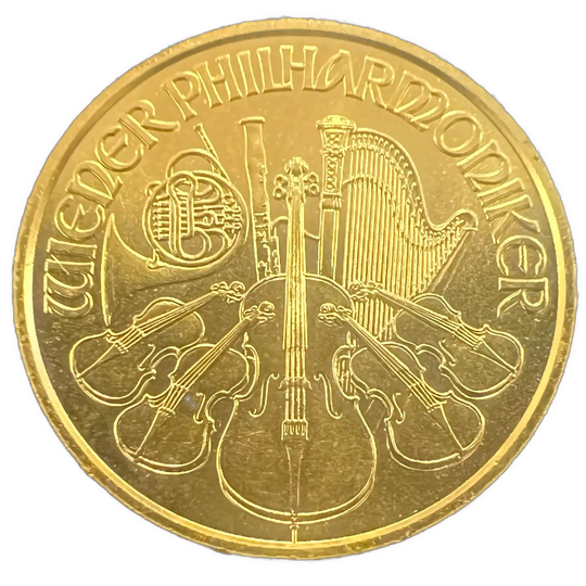 1/10oz .999Au 2019 Philharmoniker