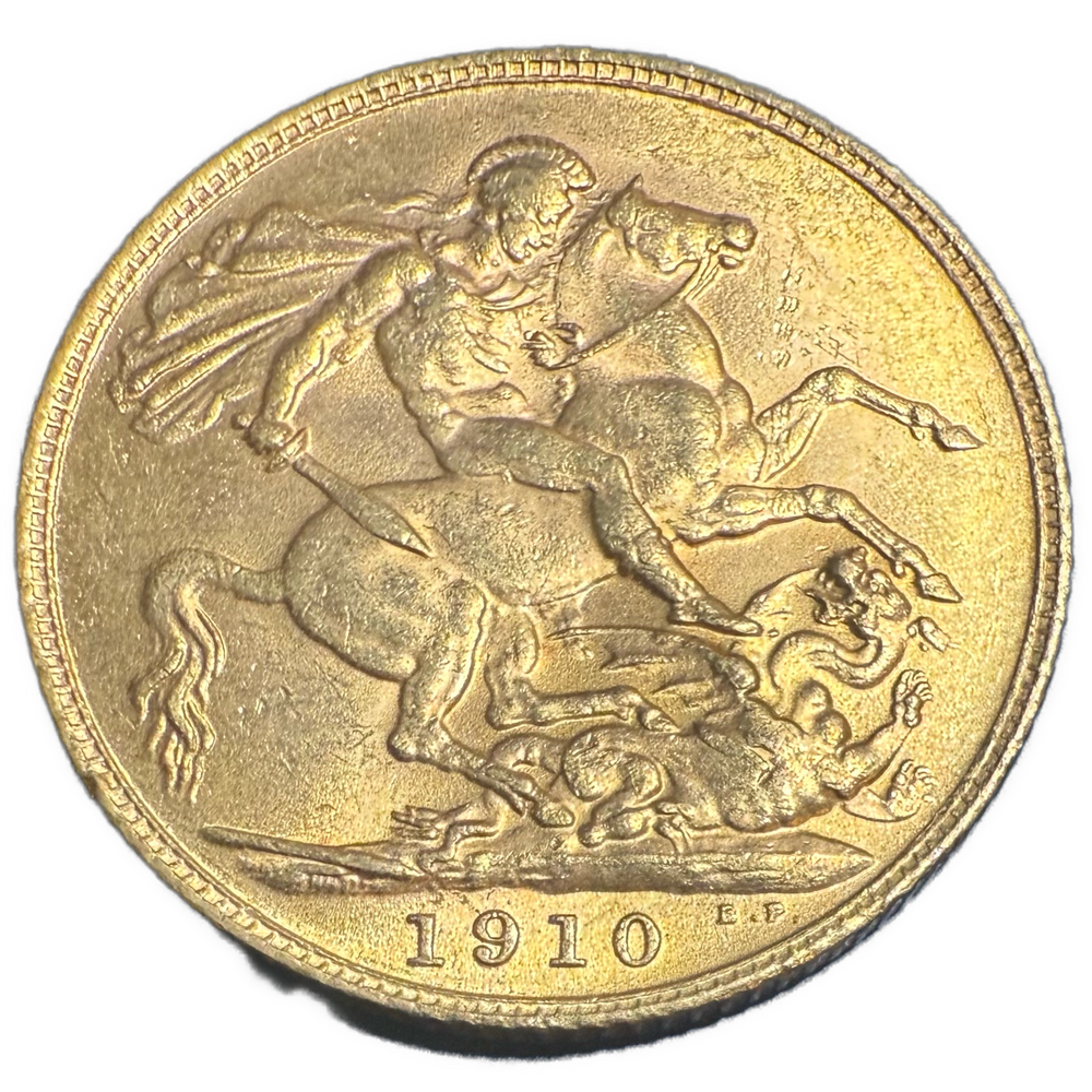 7.98g .916Au (Spot) Sovereign 1903-28 (Flere på lager)