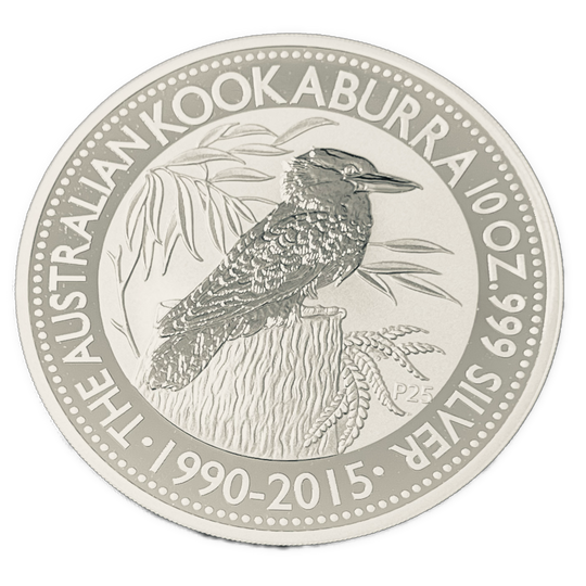 10oz .999Ag Australian Kookaburra (vakumert uten kapsel)