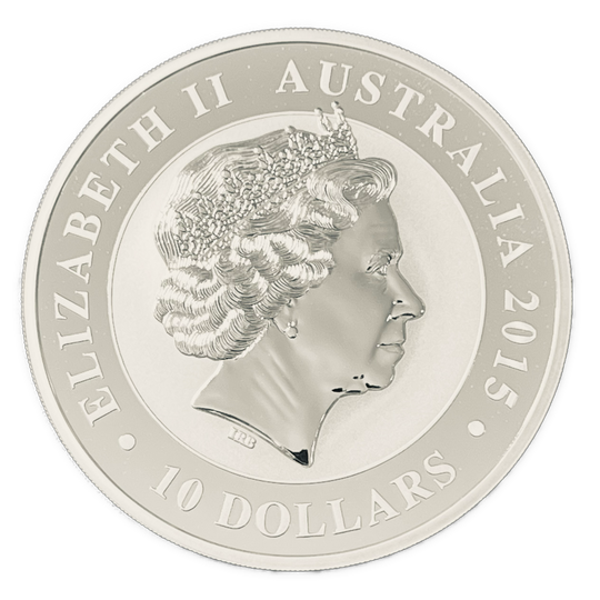 10oz .999Ag Australian Kookaburra (vakumert uten kapsel)