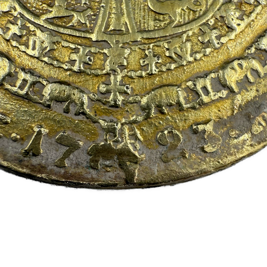4 Mark 1723 Frederik IV Kv.1-/2