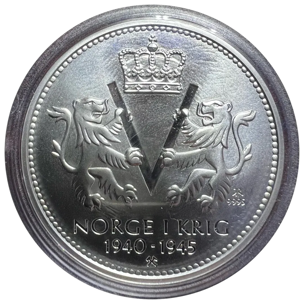500g .999Ag (25x20g) SPOT «Norge i Krig» medaljer
