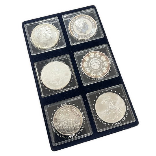 6oz .999Ag (Spot+5%) fra «The Fabulous 12 Silver Collection»