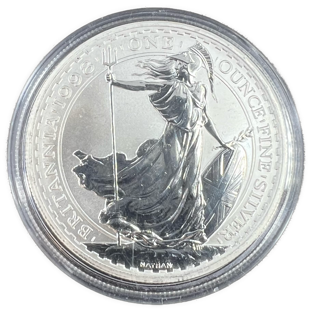 1oz .999Ag 1998 Britannia