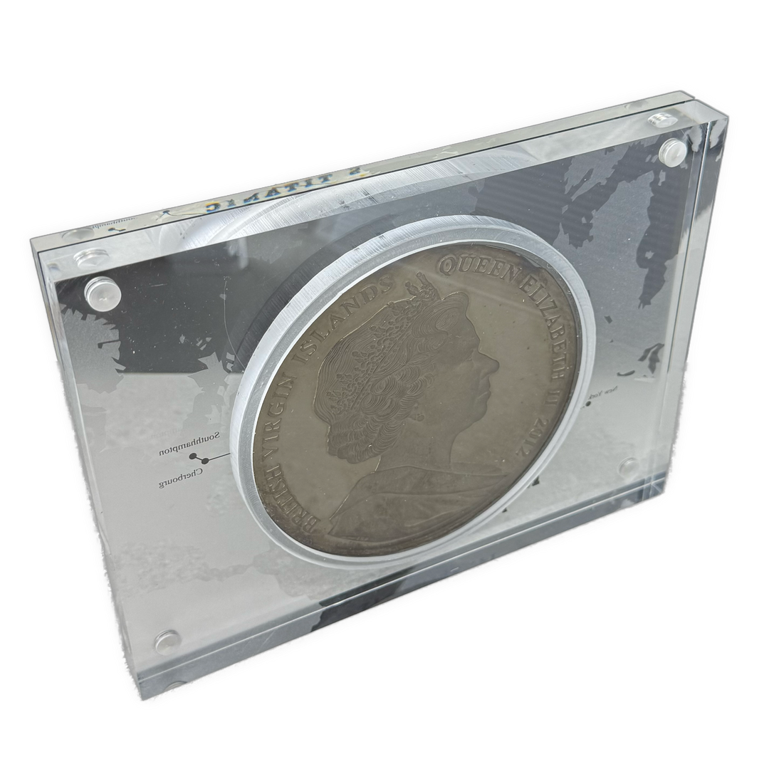 1KG .999Ag 2012 100$ British Virgin Islands Titanic 1912