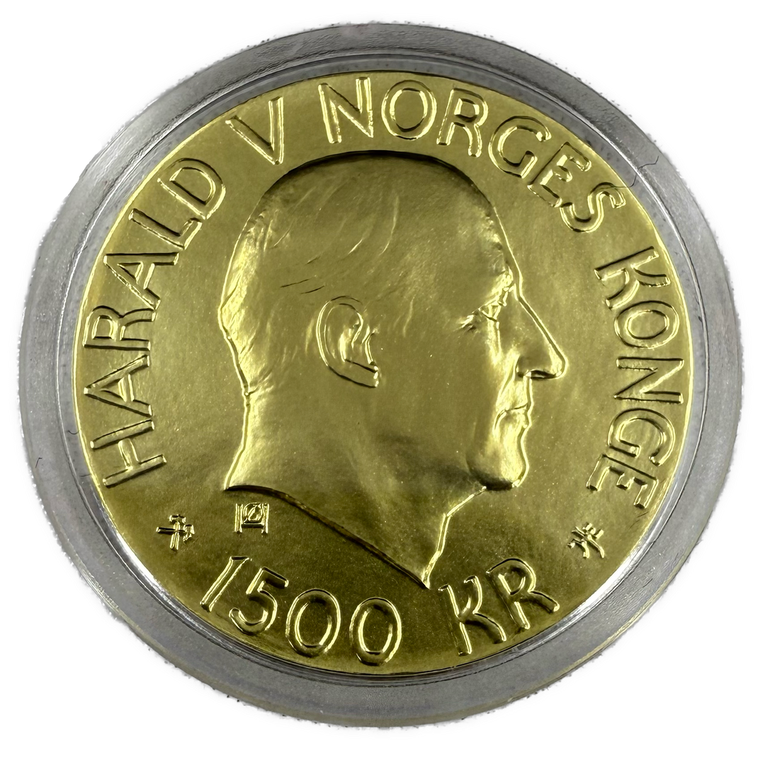 1/2oz .999Au (Net) Spot+2% 1500KR Nobels Fredspris 2001