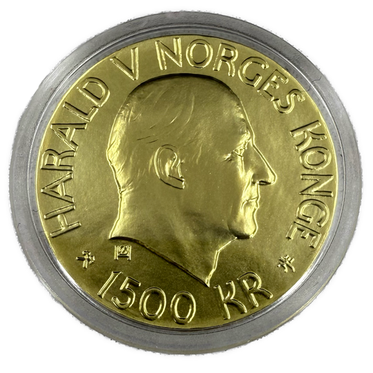 1/2oz .999Au (Net) Spot+2% 1500KR Nobels Fredspris 2001