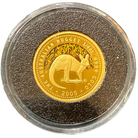 1/4oz .999Au 2005 Australian Nugget