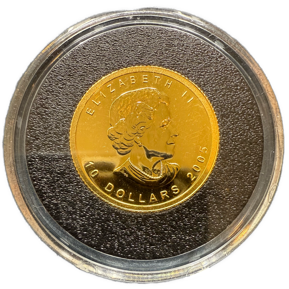 1/4oz .999Au 2005 Maple Leaf Canada