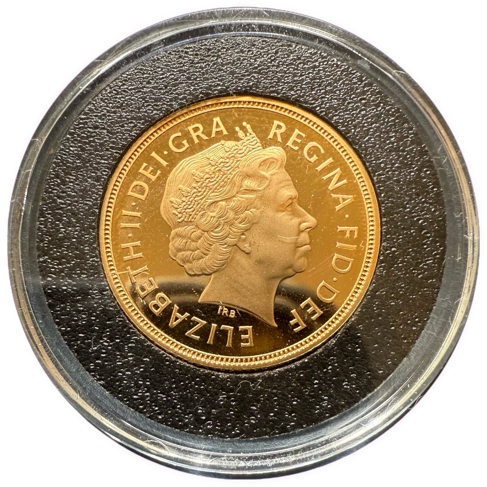 15.98g .916Au 2 Sovereigns 2005 United Kingdom