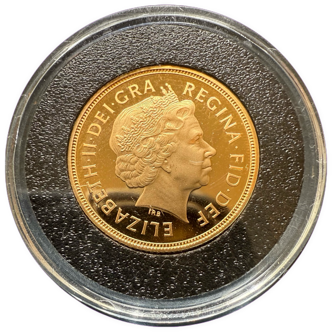 15.98g .916Au 2 Sovereigns 2005 United Kingdom