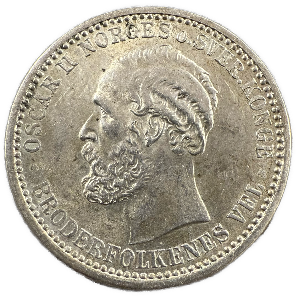 50 Øre 1901 Kv.0/01