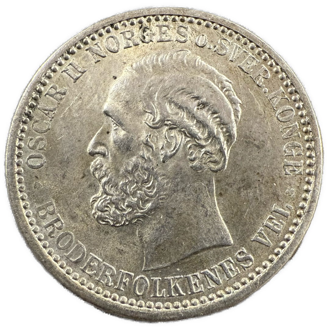 50 Øre 1901 Kv.0/01