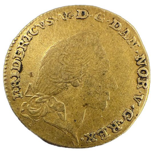 XII Mark Dukat 1760 Frederik V Kv(Riper/Flekker)