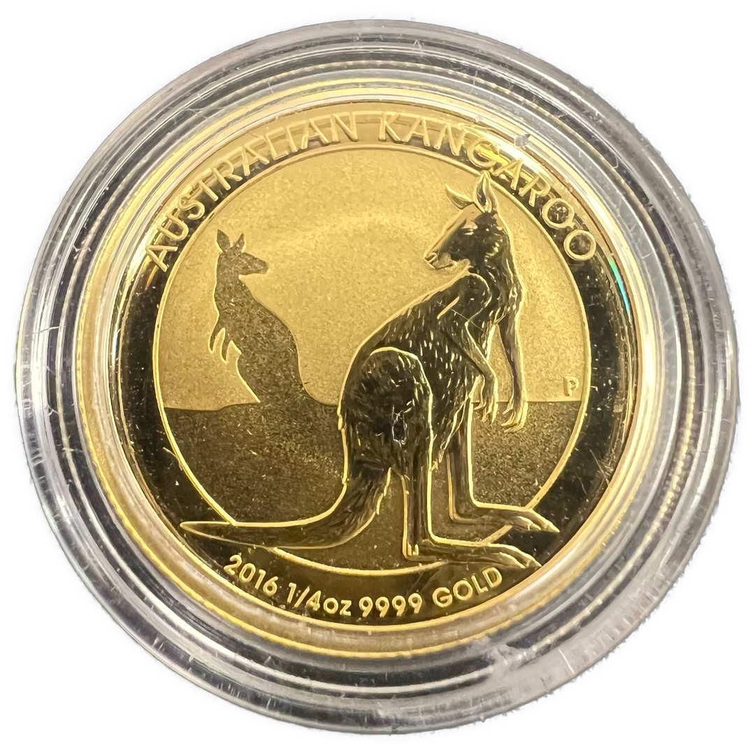 1/4oz .999Au 2016 Australian Kangaroo