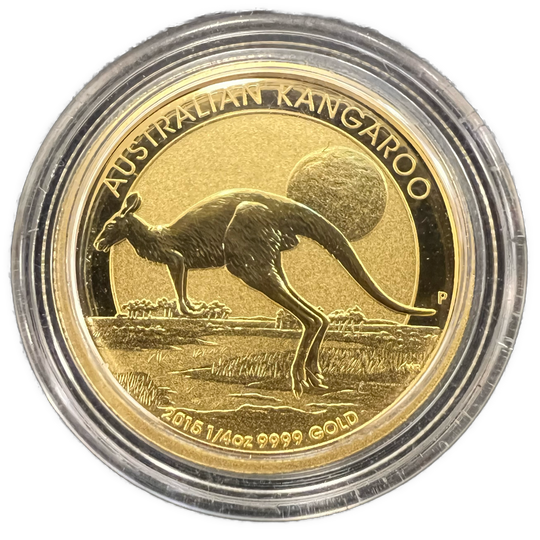 1/4oz .999Au 2015 Australian Kangaroo