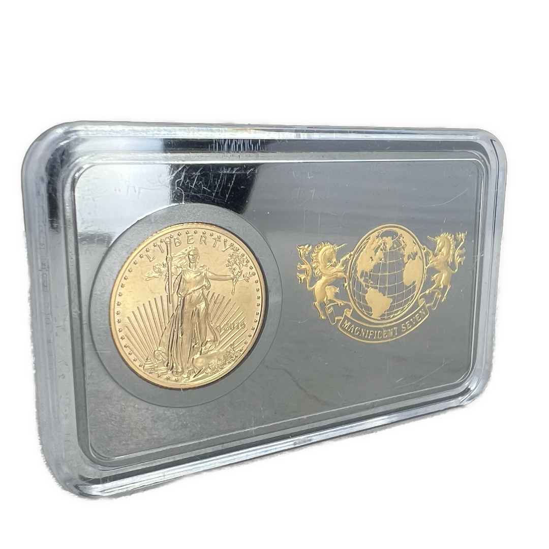 1/10oz .999Au 2016 Eagle «Magnificent Seven» Series