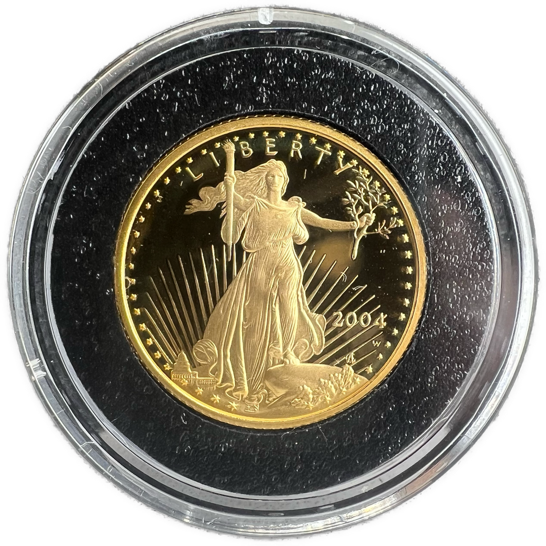 1/4oz .999Au 2004 $10 Eagle