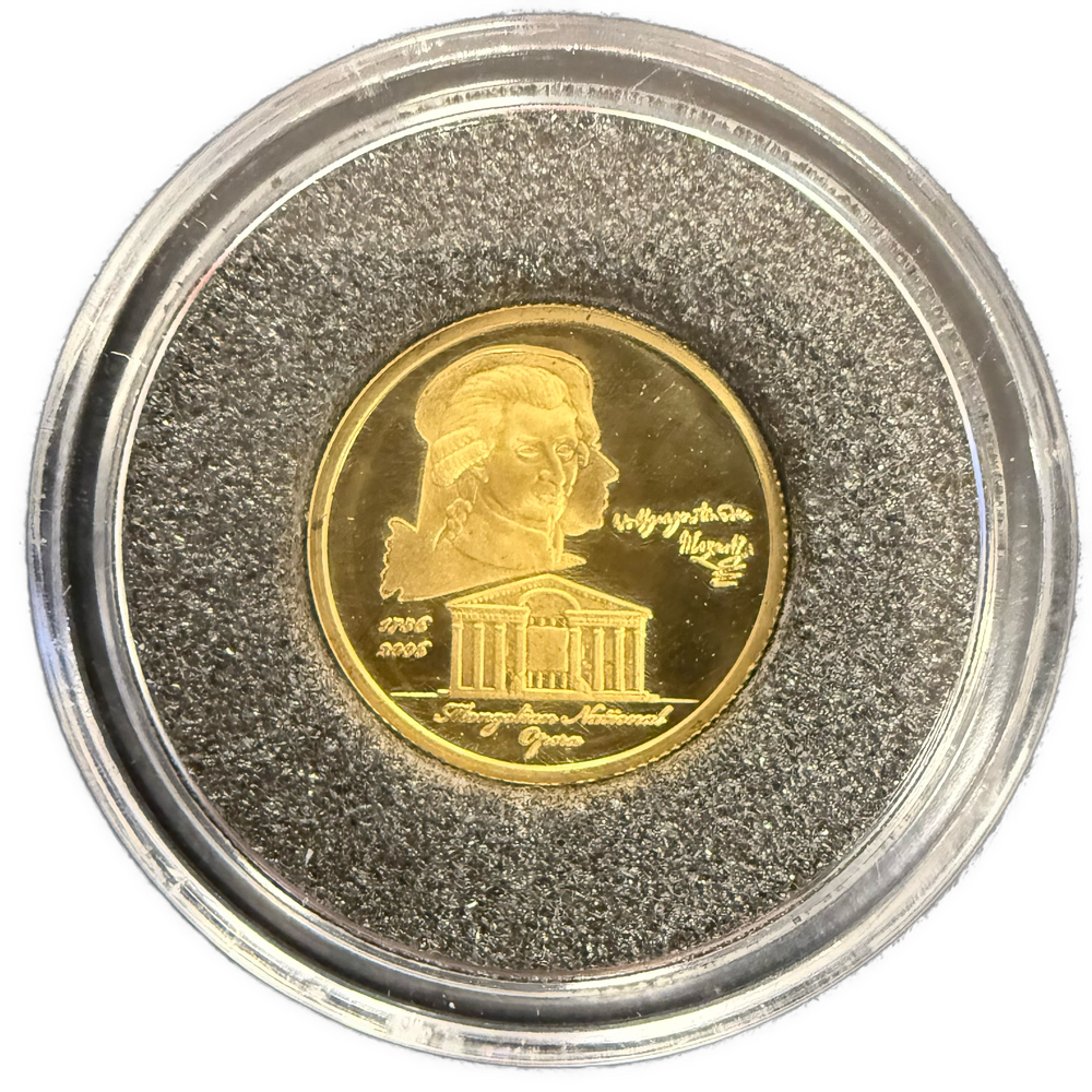 1/25oz .999Au 1000 Tögrög 2006 Mongolia