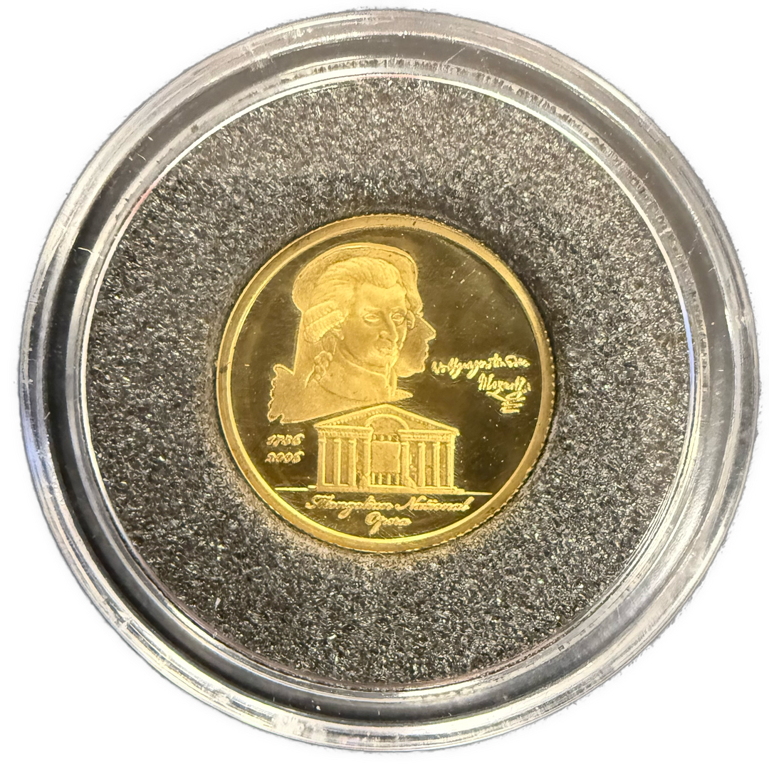1/25oz .999Au 1000 Tögrög 2006 Mongolia