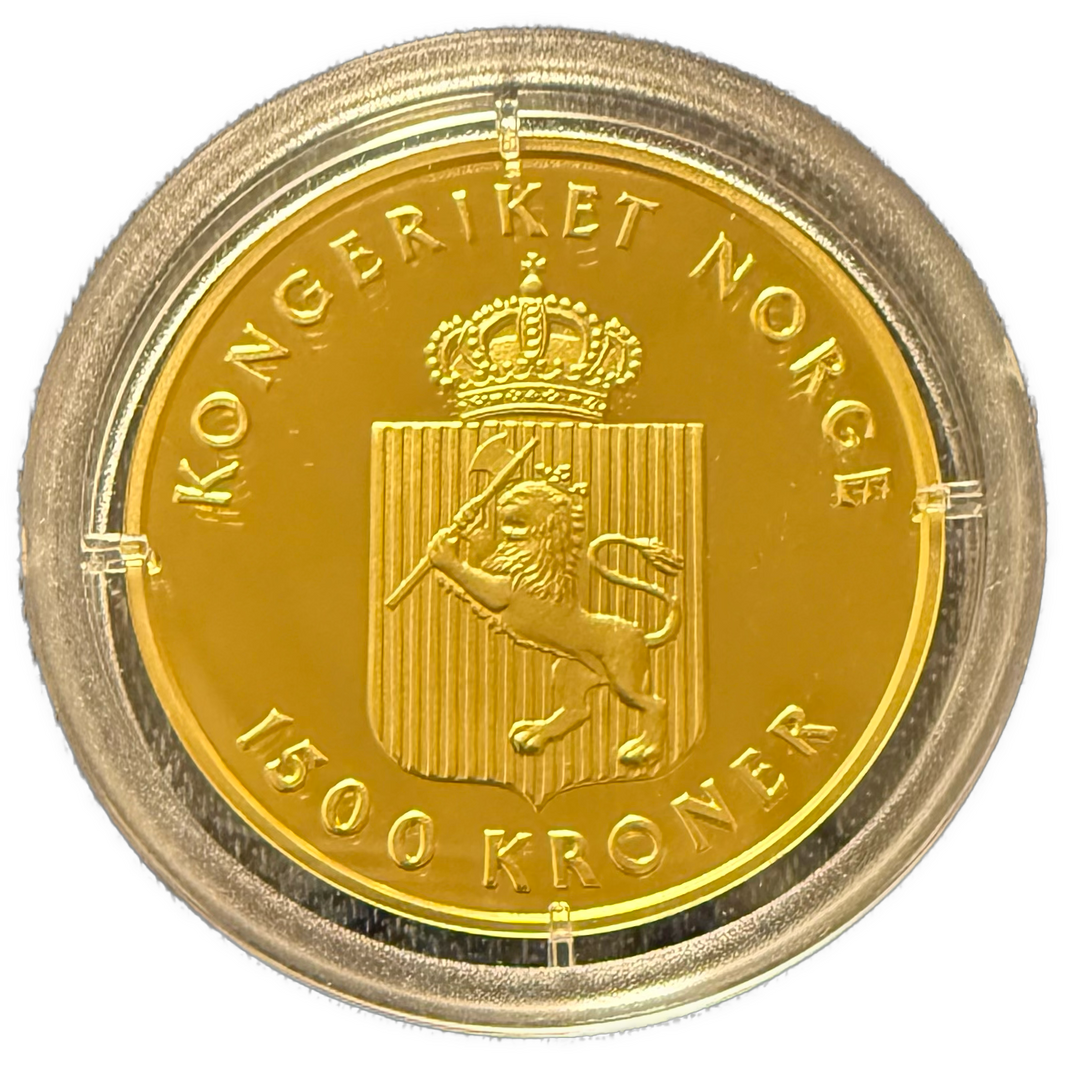 16.97g .916Au (Spot+2%) 1500KR 1993 Edvard Grieg