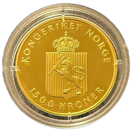 16.97g .916Au (Spot+2%) 1500KR 1993 Edvard Grieg