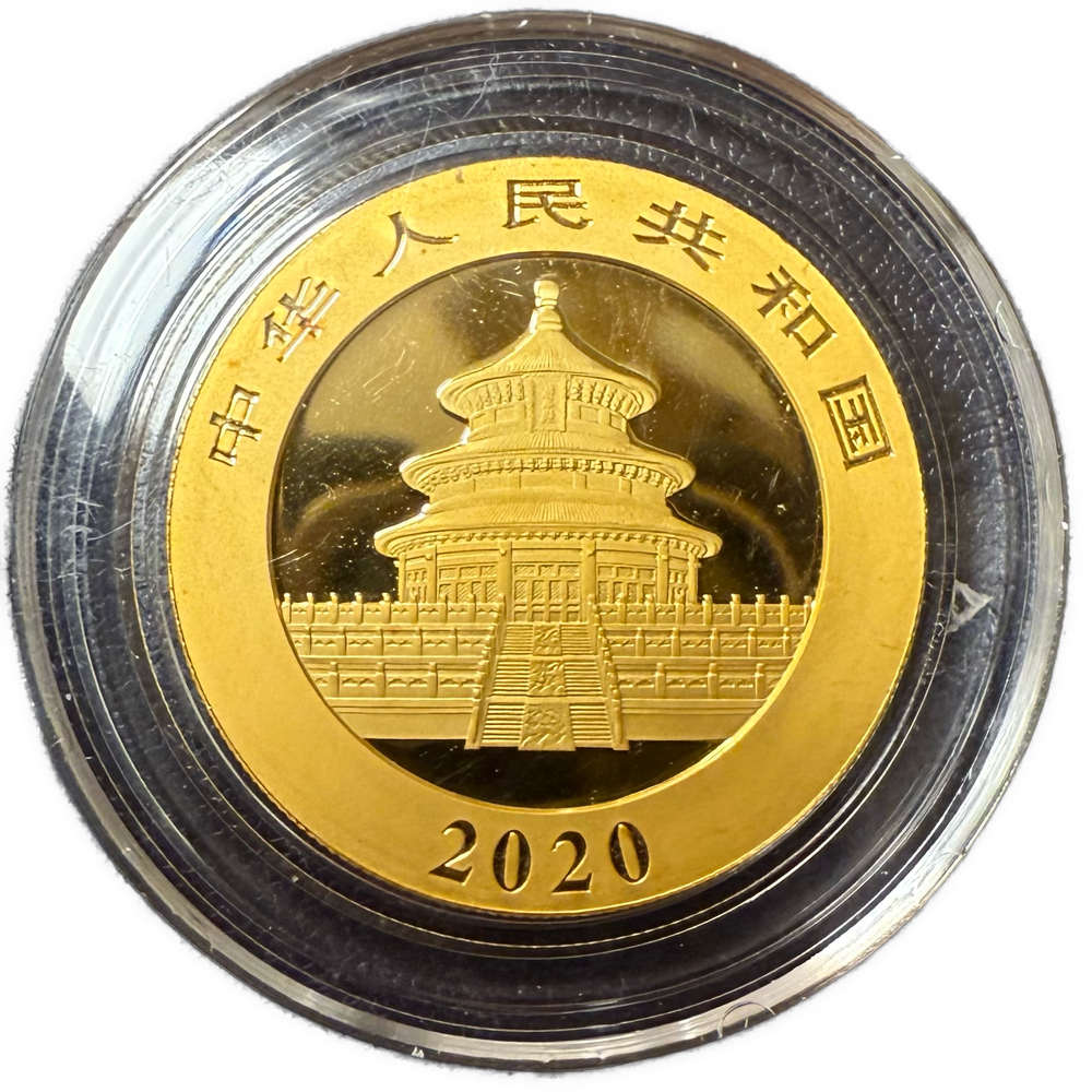 30g .999Au 500元 2020 Panda