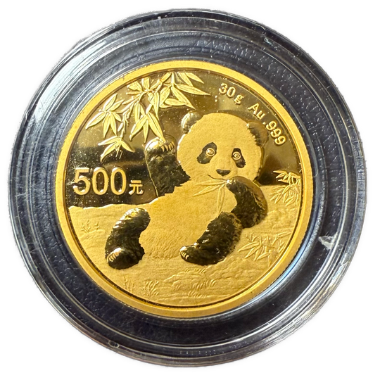 30g .999Au 500元 2020 Panda