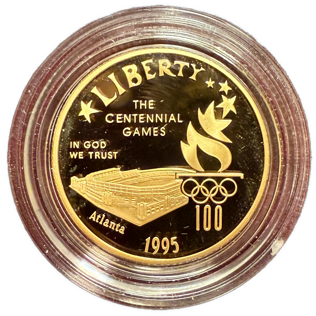 8.36g .900Au (SPOT) $5 1995 USA