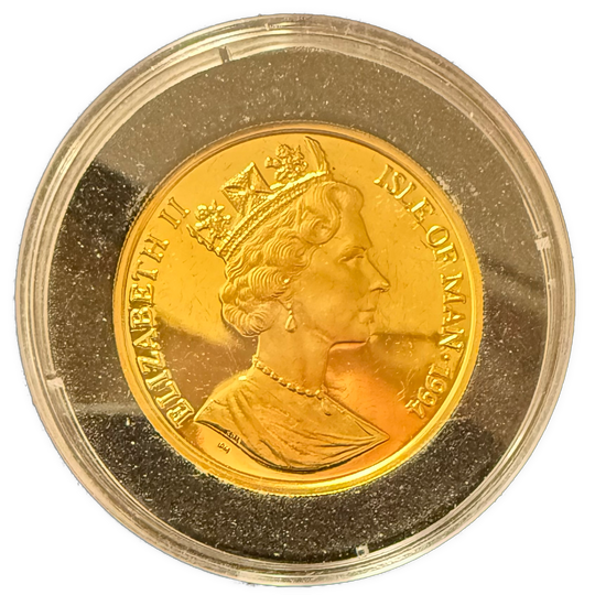 1/2oz .999Au (SPOT) ½ Crown 1994 Isle of Man