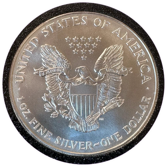 1oz .999Ag Silver Eagle 1996 (Patina)