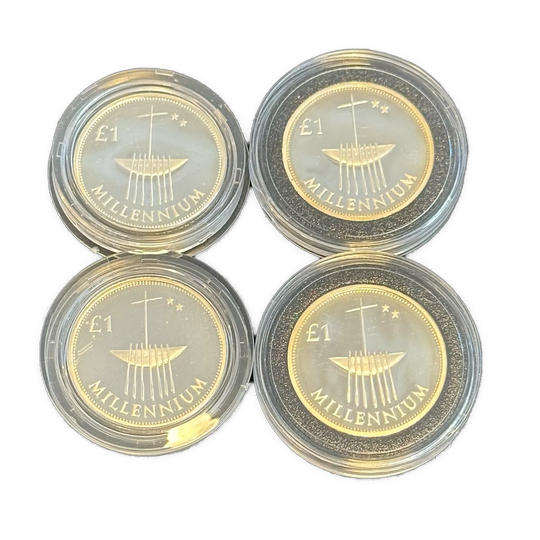 80g .900Ag (SPOT) Milennium mynter Eire