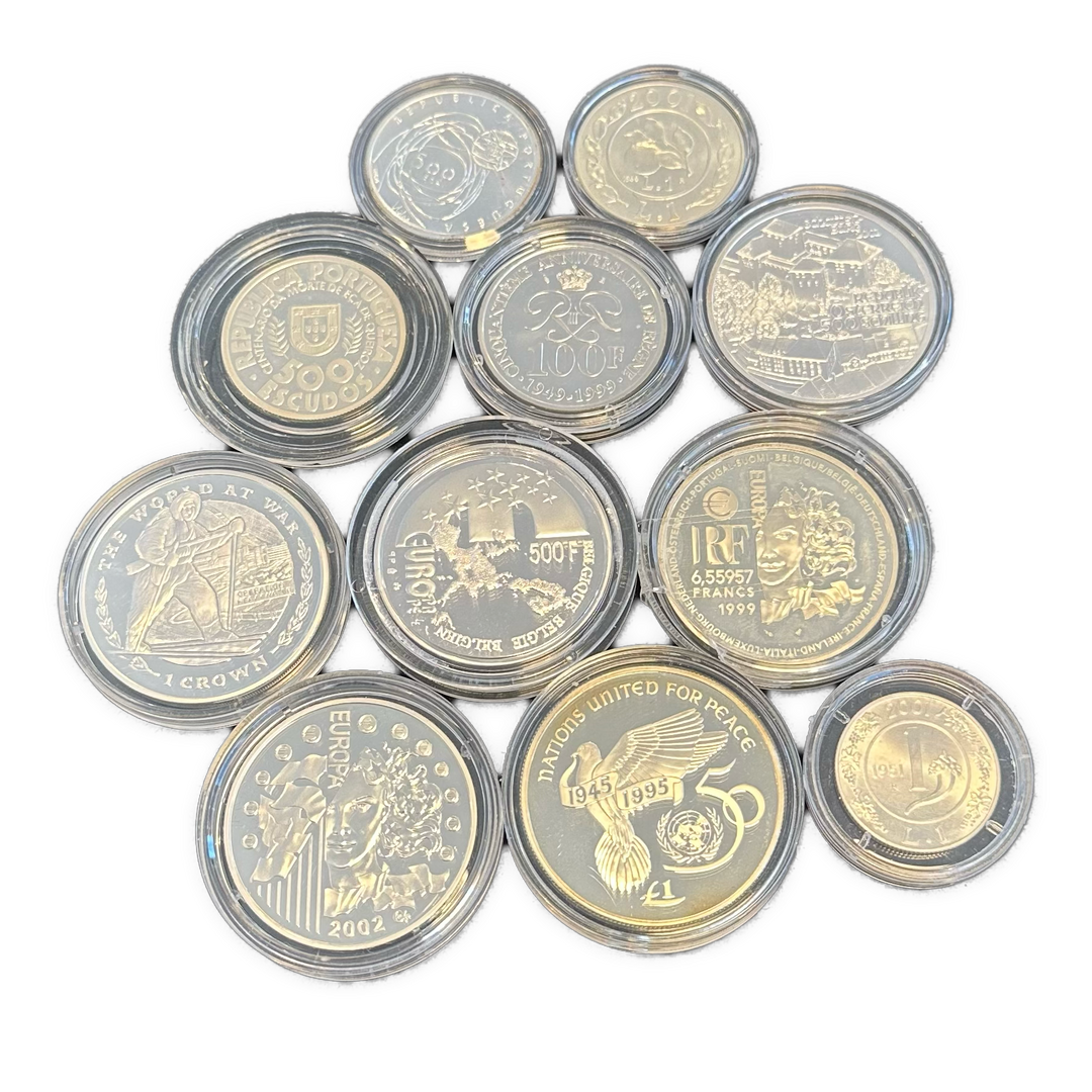186,1g .999Ag (SPOT) Diverse Europa