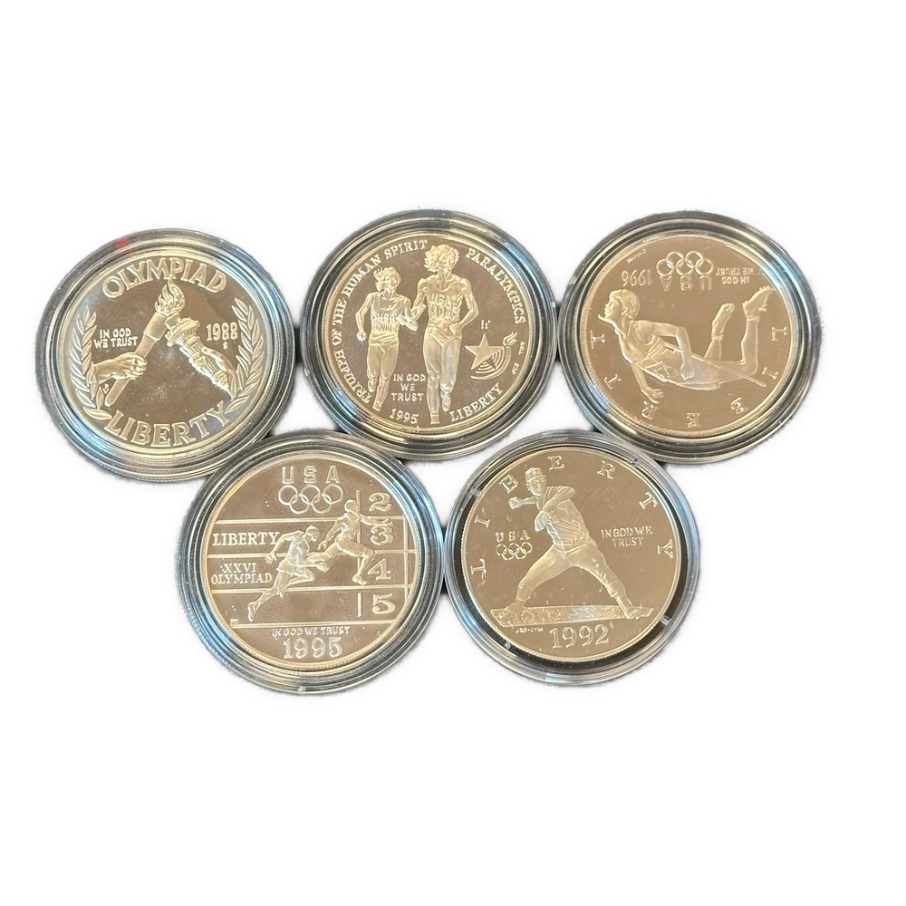 133g .900Ag (SPOT) OL mynter USA