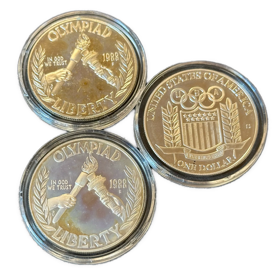 80,1g .900Ag (SPOT) OL mynter USA