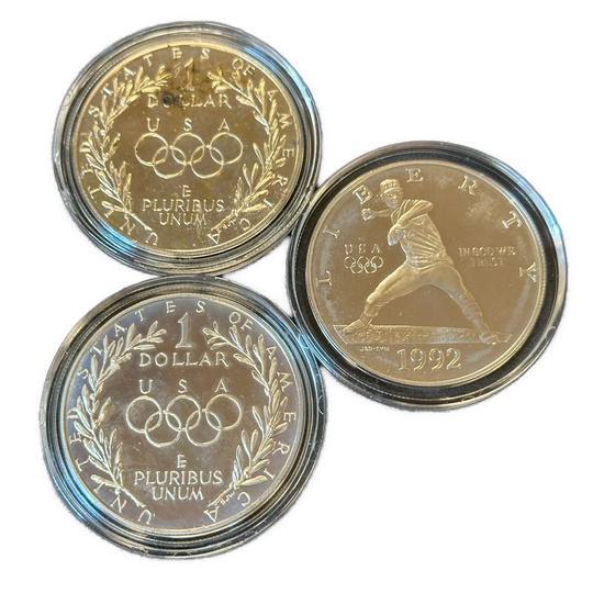80,1g .900Ag (SPOT) OL mynter USA