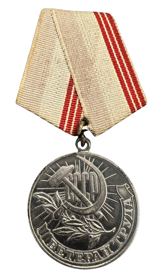 CCCP «Veteran of Labour» Medal