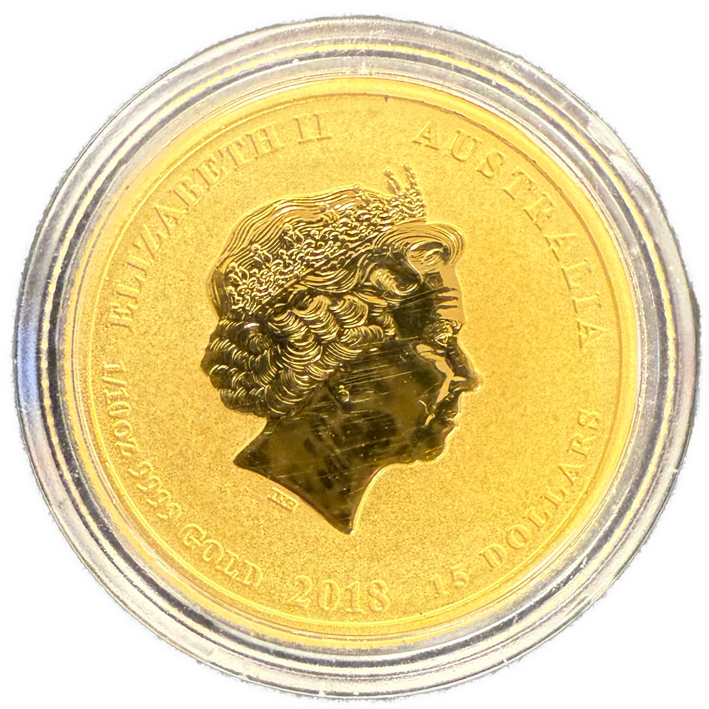 1/10oz .999Au 2018 «Year of the Dog» Australia
