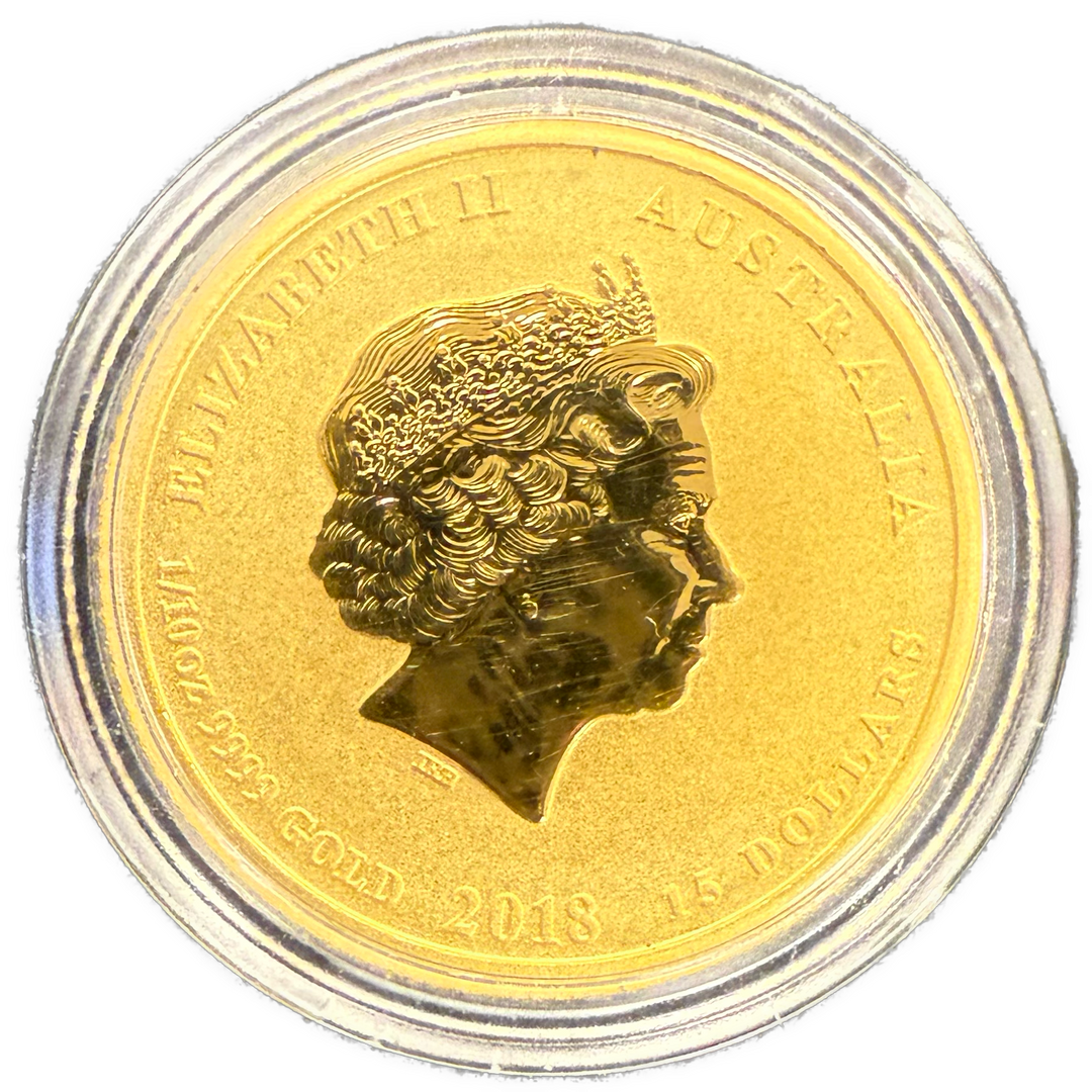 1/10oz .999Au 2018 «Year of the Dog» Australia