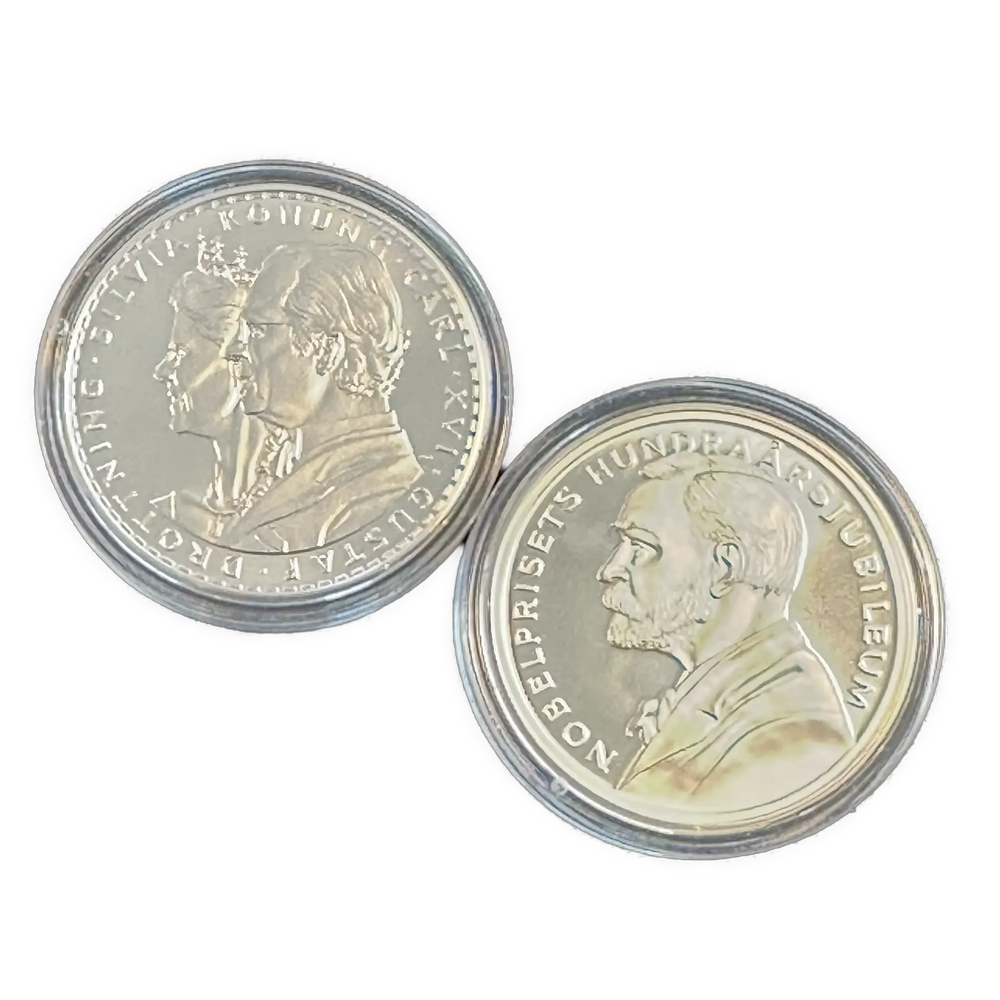 54g .925Ag (SPOT) svenske minnemynter 2001