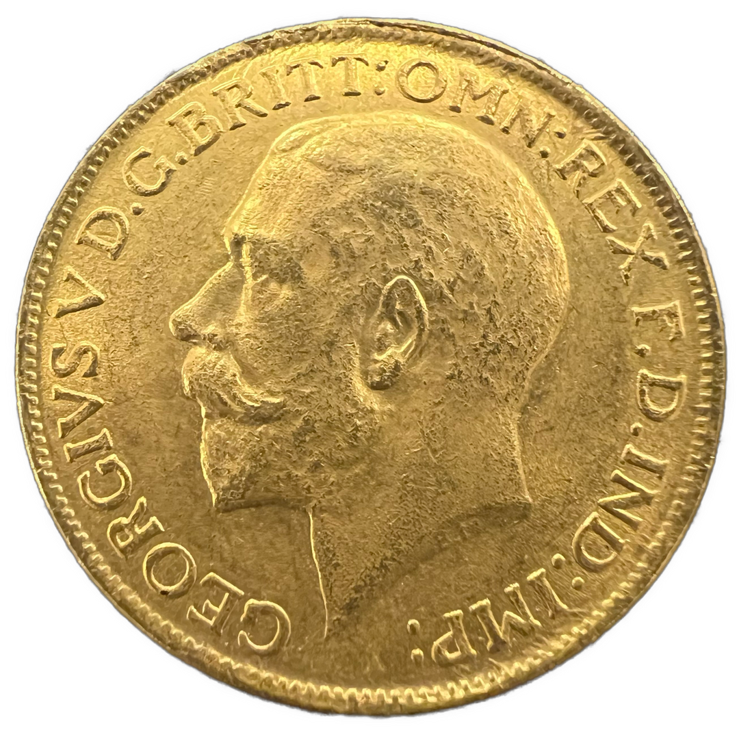 7.98g .917Au (SPOT) Sovereign 1912