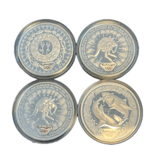 4oz .999Ag (SPOT + 2%)Sydney OL 2000