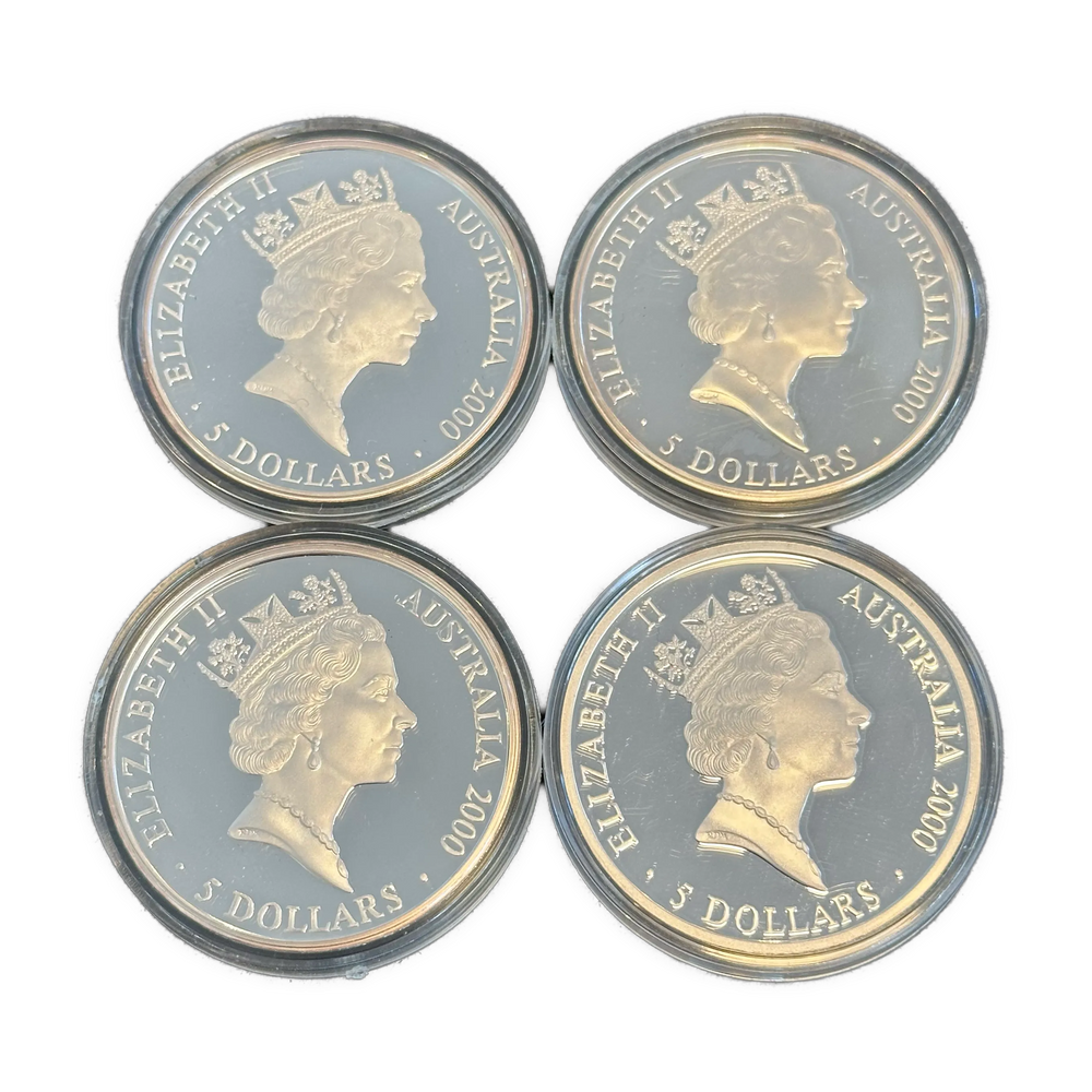 4oz .999Ag (SPOT + 2%)Sydney OL 2000